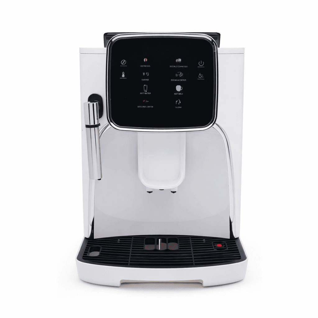 Automatic bean-to-cup coffee machine for brewing decaf coffee at home